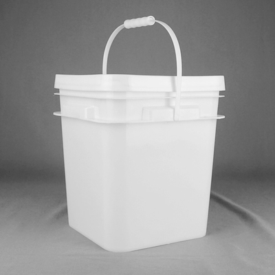 IML 12LT مربع سطل PP مواد غذایی سطل پلاستیکی 3gal با درب مهر و موم
