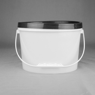 سطل پلاستیکی بیضی بدون BPA سنگین سطل پلاستیکی 5 لیتری با درب