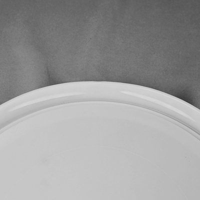 سطل رنگ گرد سطل سفید پلاستیکی 25 لیتری
