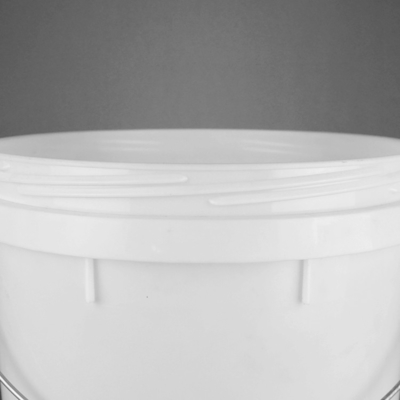 سطل رنگ گرد سطل سفید پلاستیکی 25 لیتری