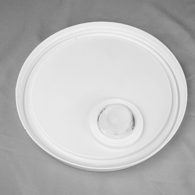 مواد PP / HDPE سطل های پلاستیکی 5 گالن سفید رنگ
