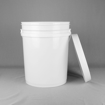 سطل های پلاستیکی گرد 5 گالن 30 * 27 * 38 سانتی متر استفاده از پودر شیمیایی